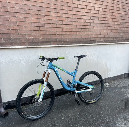 Cube mountain bike mtb - mountain, blu