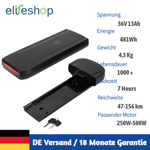 Batteria bike v13 481 - e-bike, 36